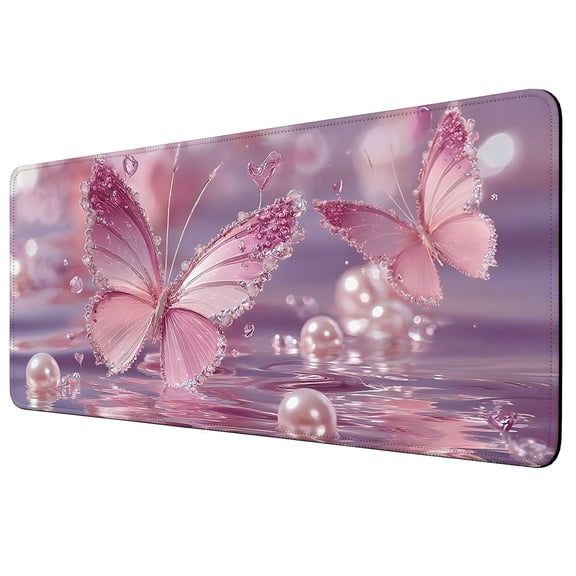 Computer Placemat Durable Smooth Non-Slip Desk Mat Laptop PC Keyboard Mouse Pad, 65x50 cm ...