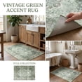 thumbnail image 1 of 35.4x23.6 Inch Rugs for Entryway, Washable Vintage Non Slip Small Area Rug, Indoor Front Door Rug, Print Door Mat Small Carpet, Soft Low Pile Rugs for Entrance Kitchen Bedroom Home Decor, 1 of 8