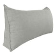 thumbnail image 1 of 35.4x7.9x19.7 Inch Wedge Pillow Headboard, Reading Pillow Triangular Backrest Support for Sitting in Bed, Positioning Support Pillow for Sofa Daybed, Waist Protection Cushion, 1 of 3