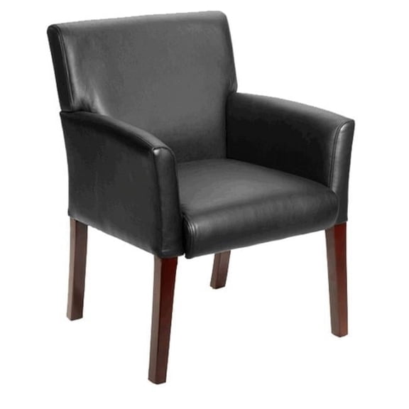 35.5''H Box Arm Reception Room Chair