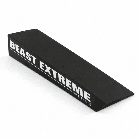 35.5 Inch Wide Solid Polyethylene Yoga and Weightlifting Squat Wedge Block