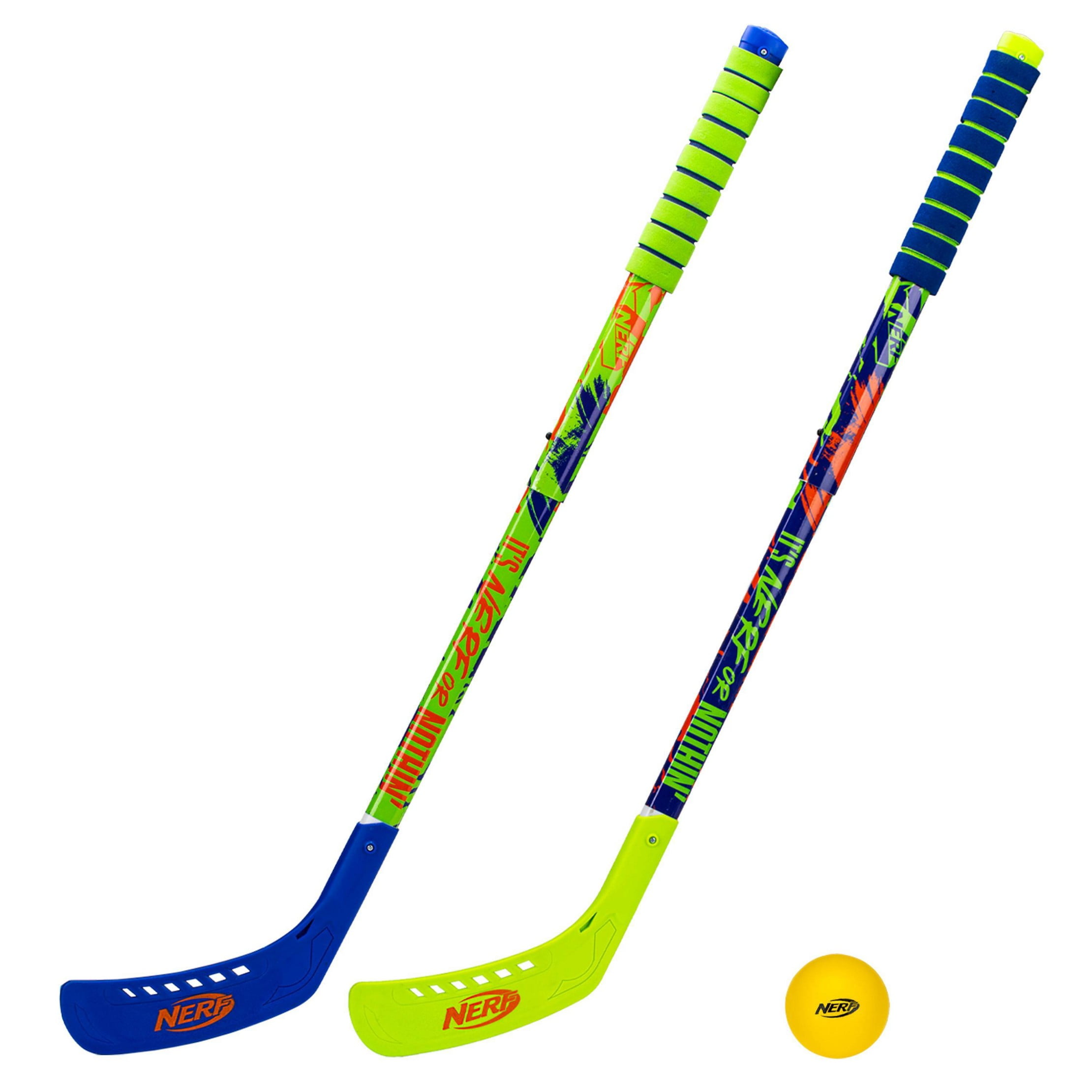 35.5'' Proshot 2 Player Hockey Set Hockey Sticks - Orange/Blue/Green