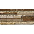 thumbnail image 1 of 35.5 x 16 inch Extra Large Today is a Day Inspirational Quotes Gaming Mouse Pad with Stitched Edge Vintage Wood Wall Art Rubber Mousepad Office Supplies, Laptop & Computer Accessories, 1 of 6