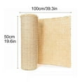 thumbnail image 1 of 35-60Cm Width 1/1.5/2 Meters Length Plastic Rattan Cane Webbing Roll Wicker Sheet Outdoor Chair Table Furniture Repair Material, 1 of 9