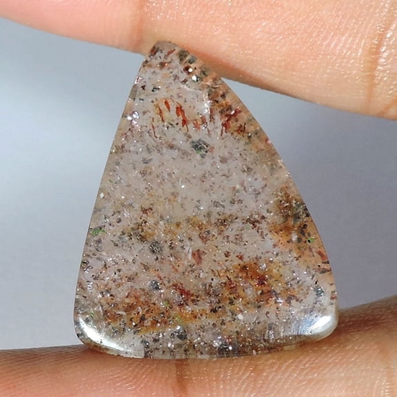 35.60Cts Natural Super Seven Quartz Fancy Pear Cabochon Loose Gemstone