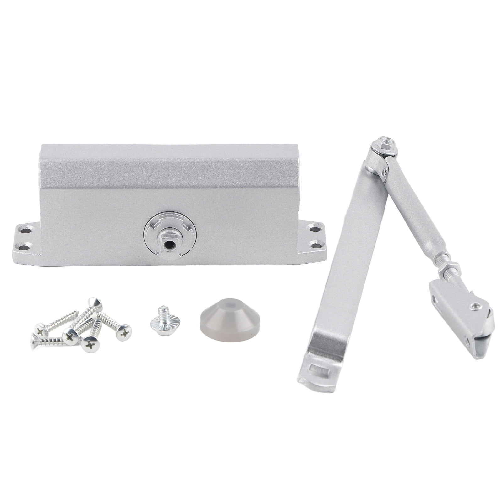 35-60KG Adjustable Hydraulic Buffer Door Closer with Soft Opening and ...