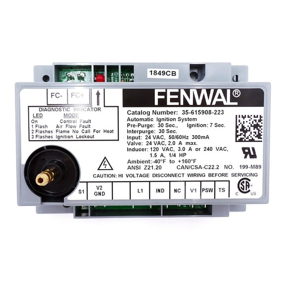 35-615908-223 IGNITION MODULE - EXACT FIT FOR FENWAL - REPLACEMENT PART BY NBK