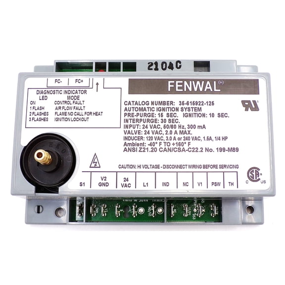 35-615922-125 IGNITION MODULE - EXACT FIT FOR FENWAL - REPLACEMENT PART BY NBK