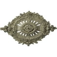 thumbnail image 1 of 35 7/8"W x 22 1/2"H x 4 3/8"P Antonio Ceiling Medallion, Hand-Painted Castle Stone Crackle, 1 of 6