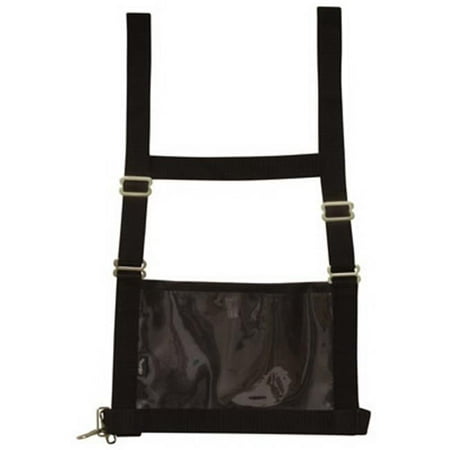 35-8102-BK Adult Size Show Number Harness - Medium & Large, Black