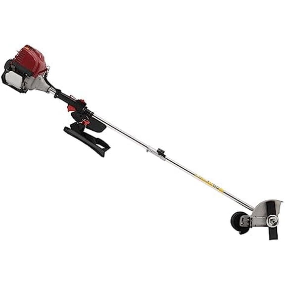 35.88CC Weed Wacker Gas Powered String Trimmer 4-Stroke Lawn Edger, 0.75KW Powerful Brush Cutter with 2 Blade Heads Grass Tools Weed Eater$$Garden &