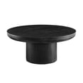 thumbnail image 1 of 35.98inch Round Coffee Table with Oak Veneer Tabletop for Office and Living Room Simple but Stylish, 1 of 6