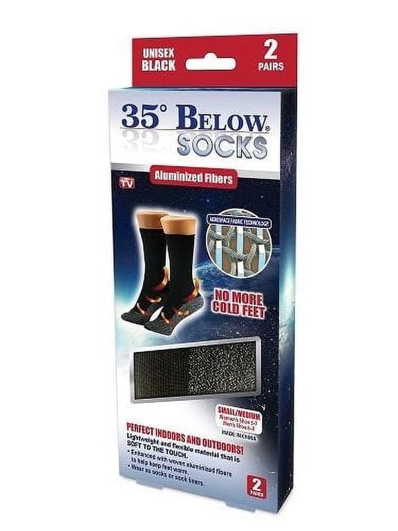 Socks 2 Pair As Seen On TV FREE SHIP 35 Below Socks 35 Below Socks no box special