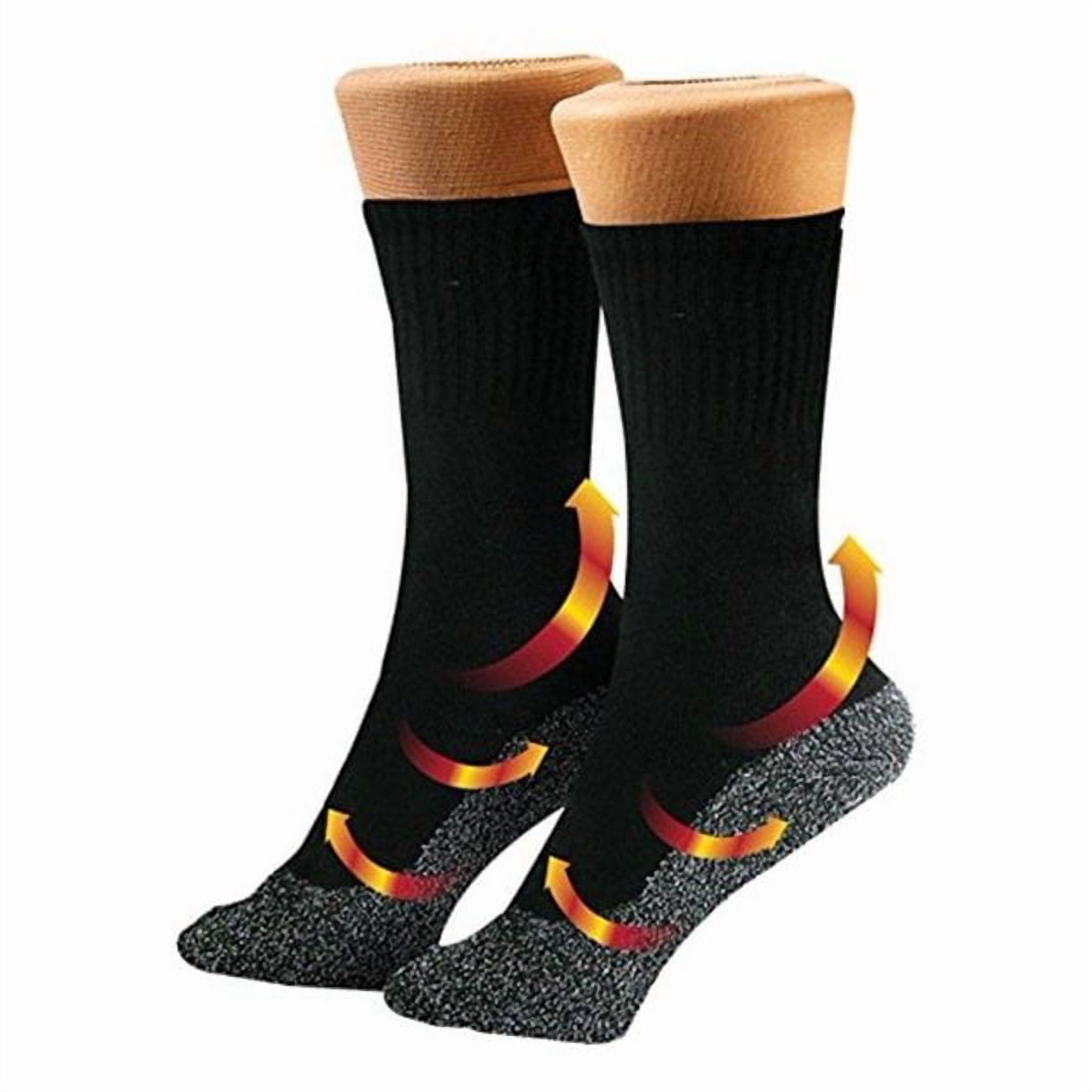 Socks ONE PAIR NEW IMPROVED New Keep Your Feet Warm and Dry As Seen on TV 35 Below Socks