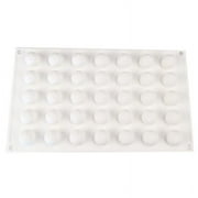 35 Cavity 3D Round Sphere Ball Silicone Mold Cake Decorating Mousse Dessert Past