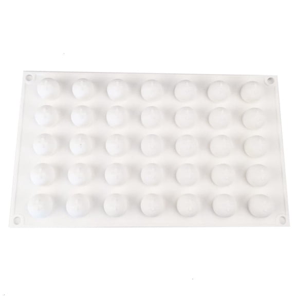 35 Cavity 3D Round Sphere Ball Silicone Mold Cake Decorating Mousse Dessert Past