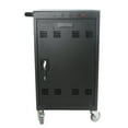35Device Mobile Storage Carts With Universal Wheel, Lock & Key