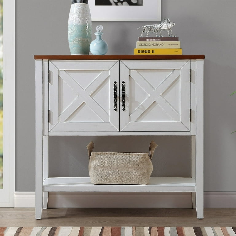 35 tall console table top