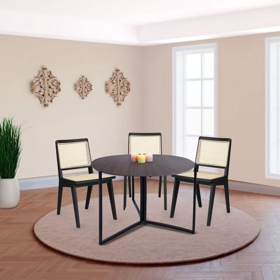 35" Folding Table Multi-Use in Chocolate