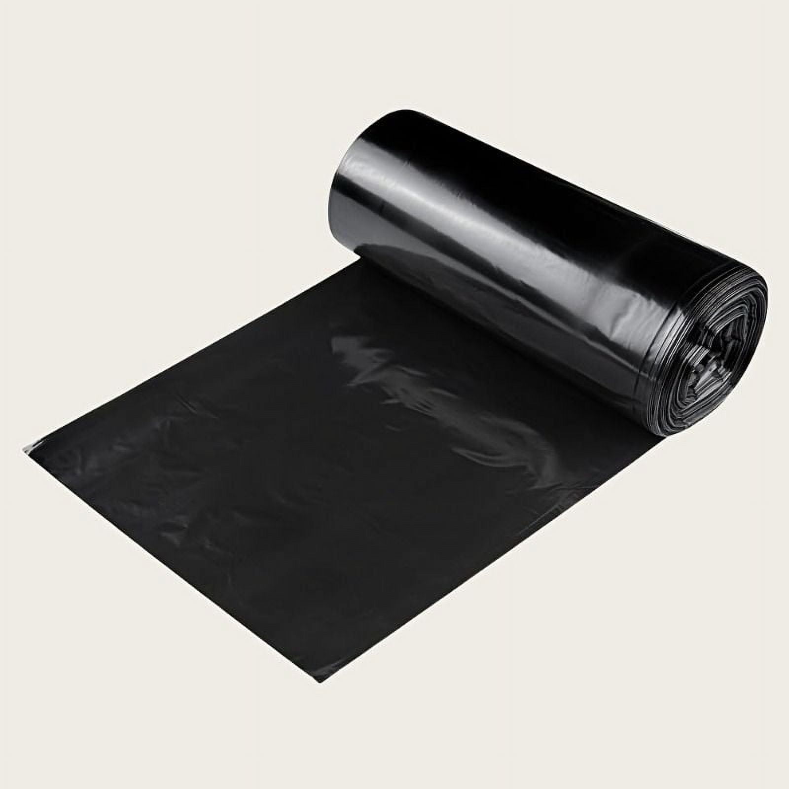 35 Gallon Extra-Strong Trash Bags (33"x40") - 60 Count Commercial-Grade Thick Garbage Bags for Heavy Debris, Yard Waste & Industrial Use