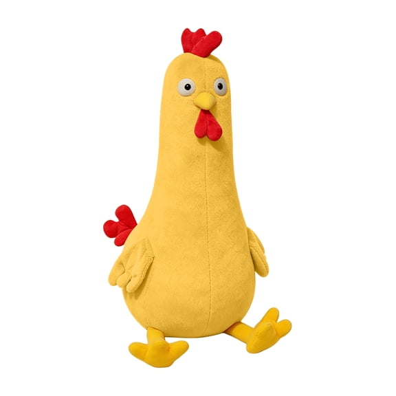 35 Inch Farm Chicken Stuffed Plush Pillow, Soft Cuddly Animal Hug Cushion For Home Decor Holiday Gift