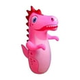 thumbnail image 1 of 35 Inch Vertical Rotating Inflatable Dinosaur Sandbag To Help Kids Unleash Energy For Active Boys And Girls, Sturdy Thickened Pvc Tear Resistant And Leak Proof Safe Construction,, 1 of 5