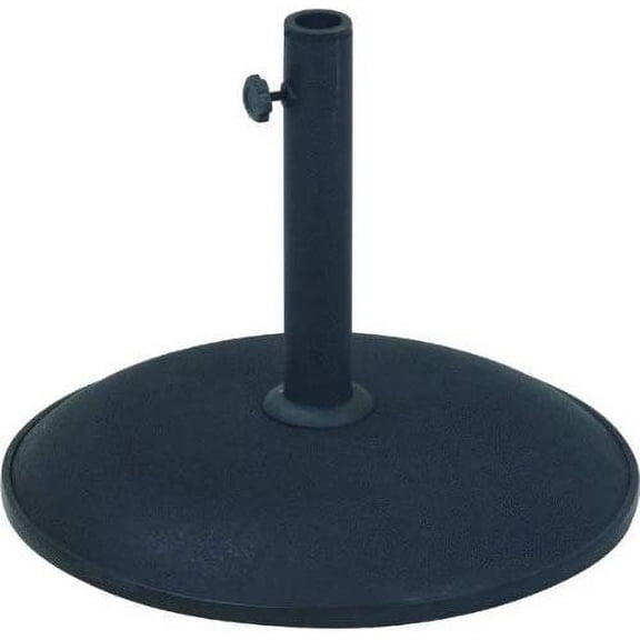 Unknown Concrete Umbrella Base - 35 Lb, Round, Black Residential Use, Standard Application