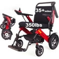 thumbnail image 1 of Mujocooker 35+ Miles  Electric Travel Wheelchair, Electric Wheelchair Foldable for Adult, 1 of 9