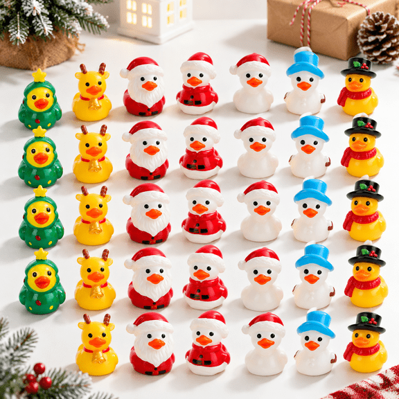 35 Minimas Duck Santa Claducks