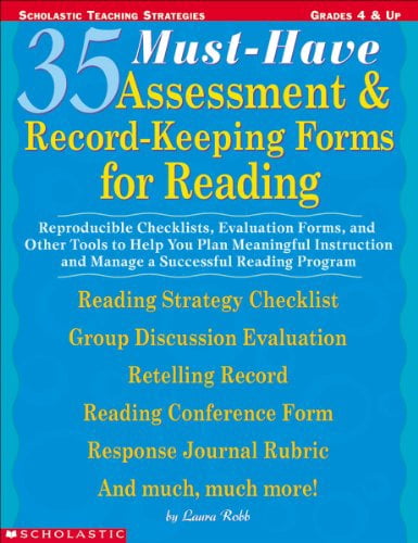 Pre-Owned 35 Must-have Assessment and Record-keeping Forms for Reading ...