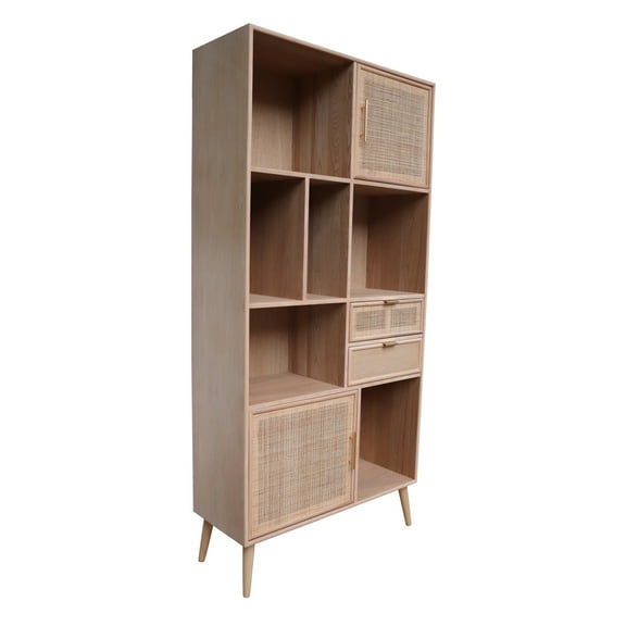 35" Natural Bookshelf