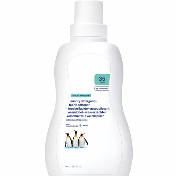 35-Ounce 2-in-1 Liquid Laundry Detergent and Fabric Softener in Mountain Fresh