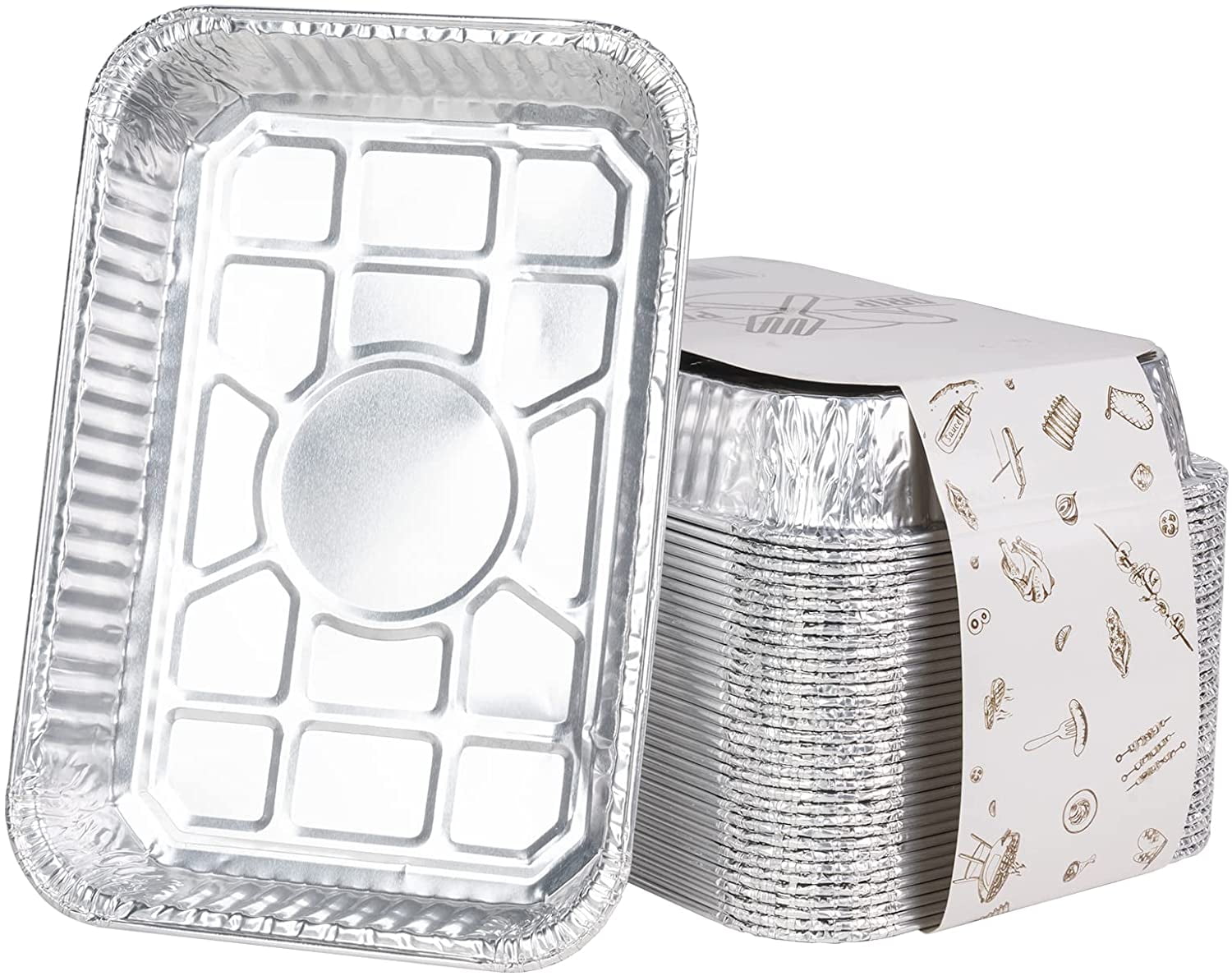 35 Pack Drip Pans for er, Grill Accessories for er Genesis