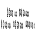 35 Pcs Center Drill Bits Set 60Degree Angle Center Drill Bits Kit
