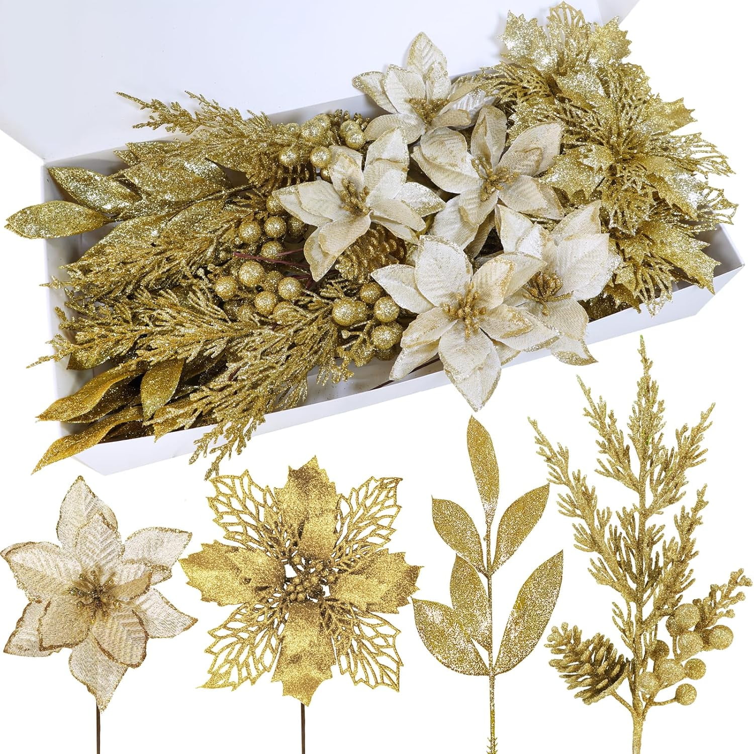Xmas Floral Picks