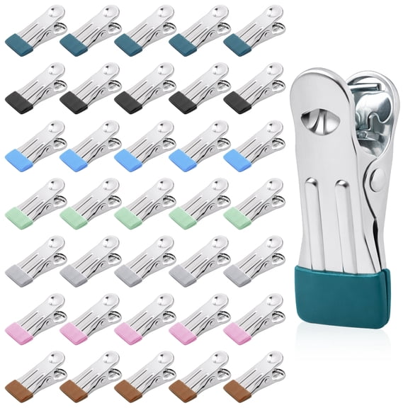 Clothes Clips, 35pcs Clips, Suitable for Drying Clothes, Ideal for Outdoor Clotheslines or Indoor Drying Use