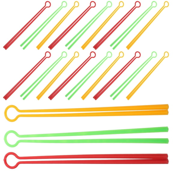 35 Pcs Hair Crimper Women Hair Perm Rod Hair Rollers Chopsticks Perm Bar Perm Bar Portable Curls Polypropylene Miss