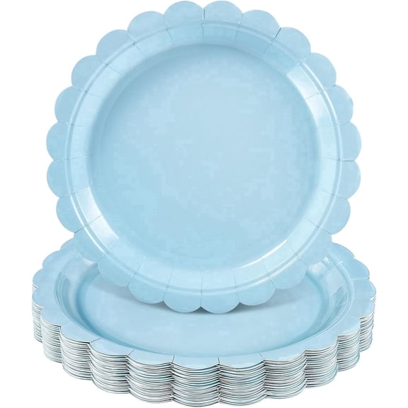 Baby Boy Plates for Parties and Celebrations with Colorful Designs