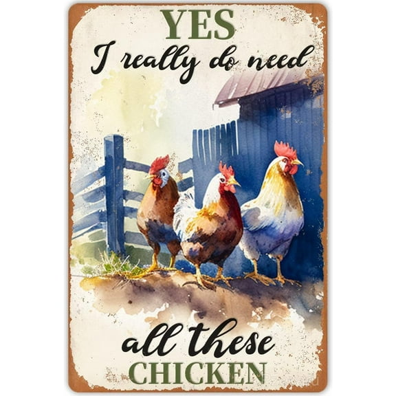35 Piece Jigsaw Puzzle For Adults And Families -Yes I Really Do Need All These Chickens Wooden Jigsaw Puzzle - Family Fun & Leisure Beginner Jigsaw Puzzle Toys For Adults Stress Relief