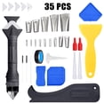 thumbnail image 1 of 35-Piece Silicone Caulking Tool Kit Sealant Finishing Grout Removal Scraper for Home Kitchen Bathroom, 1 of 8