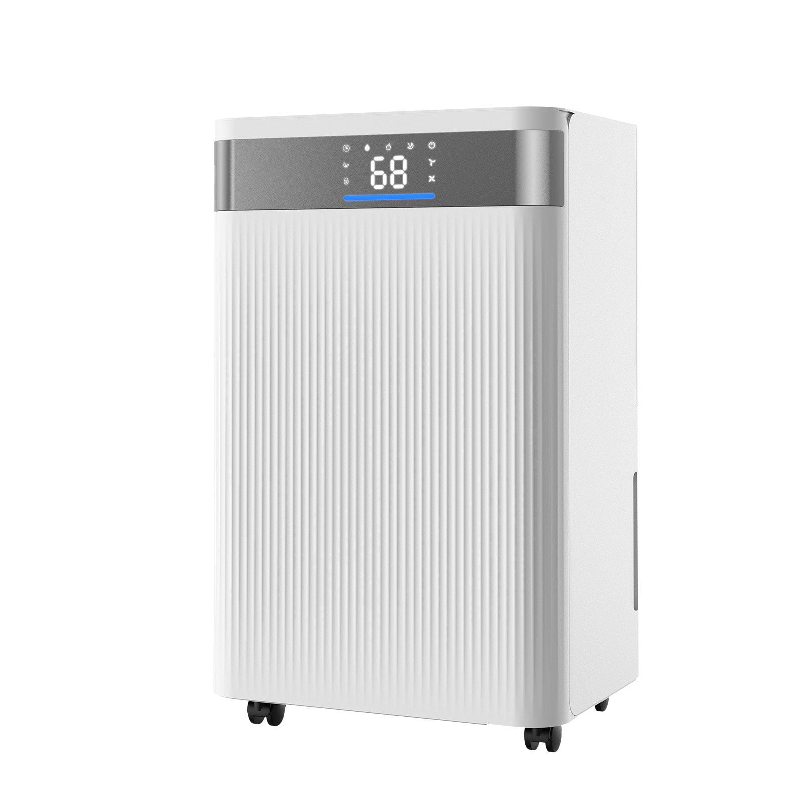 35 Pints Dehumidifier for Home Basement Commercial Industrial Use with Smart Humidity Control Low Noise Large Coverage White