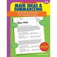 thumbnail image 1 of 35 Reading Passages for Comprehension 35 Reading Passages for Comprehension: Main Ideas & Summarizing: 35 Reading Passages for Comprehension, (Paperback), 1 of 1