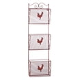 thumbnail image 1 of 35" Red Rooster Contemporary Triple Storage Basket Organizers, 1 of 3