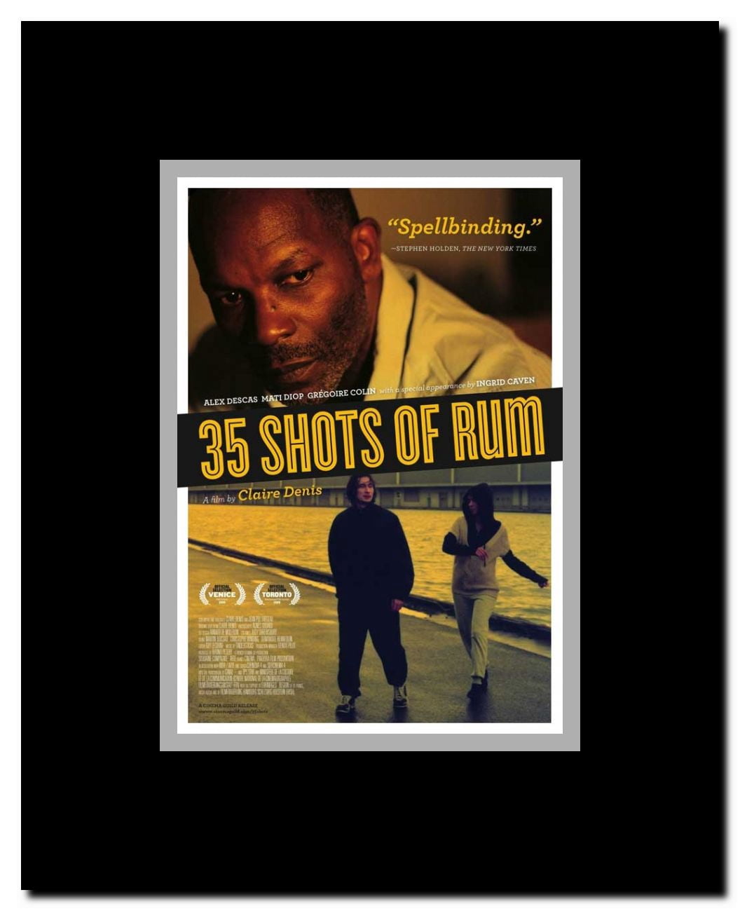 35 Shots of Rum Framed Movie Poster