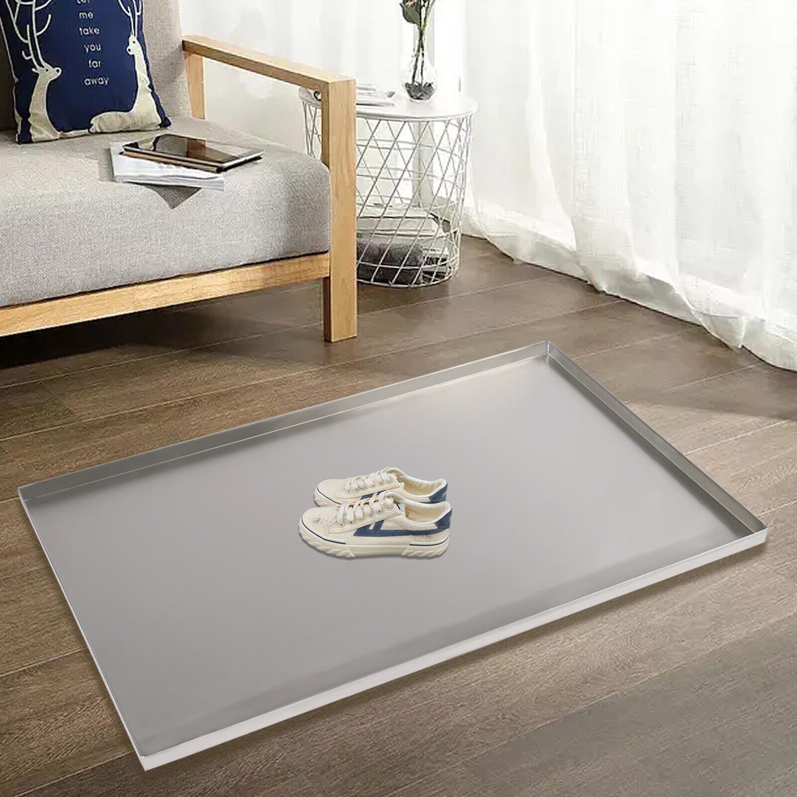 35'' Stainless Steel Replacement Tray for Dog Crate Pet Kennel Cage Pan