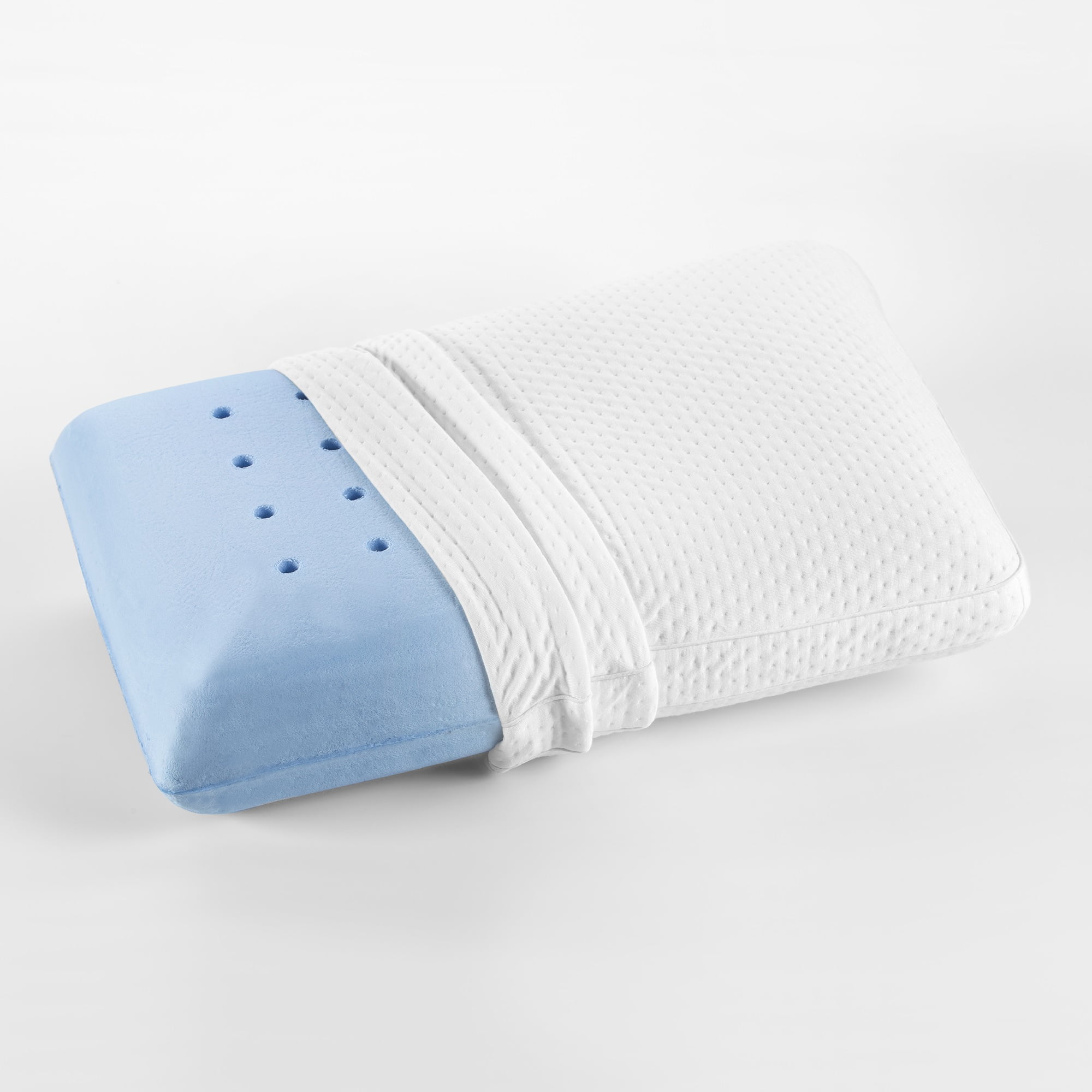 35" White King Size Gusseted Luxury Extraordinaire Memory Foam Bed