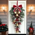 thumbnail image 1 of 35 X 71 Inch Christmas Door Cover - Christmas Day Door Decoration - Festival Party Decoration, 1 of 6