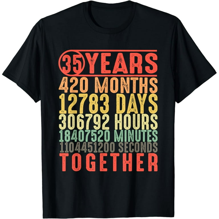 35 Af T Shirt - Funny 35th Birthday Present 35 Af T Shirt - Funny 35th Birthday Present