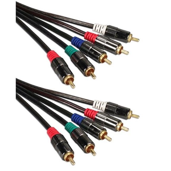 35 ft. HDTV 5RCA Premium Component Audio & Video Combo Cable Kit