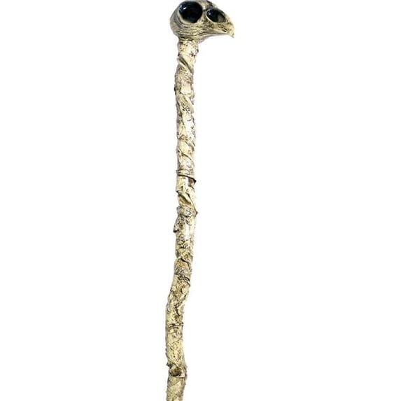 35 in. Crosier Crow Staff